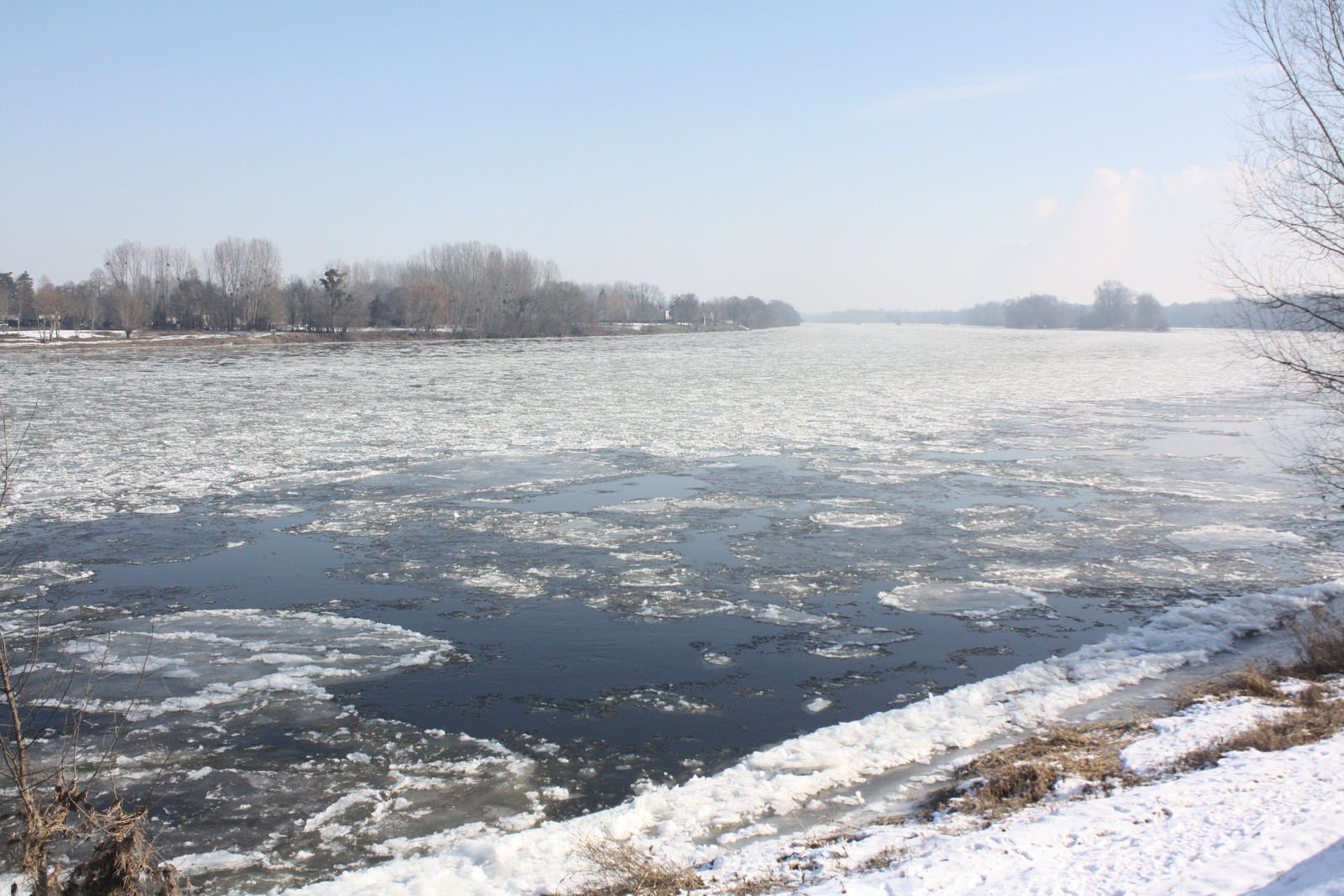 Photo : La Loire au Bec e Vienne 2012