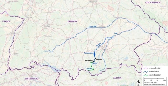 The Ammer river, in Deutschland – European Rivers Network