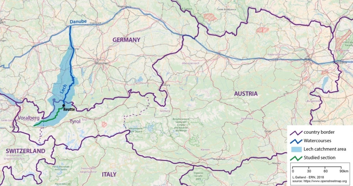 The Lech river, in Austria – European Rivers Network The Lech river, in Austria – European Rivers Network