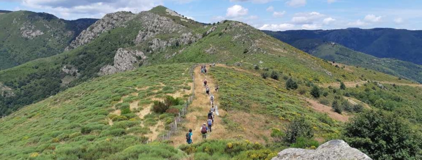 marche citoyenne pour l'eau 2023 - Burzet, prox cheminée d'équilibre