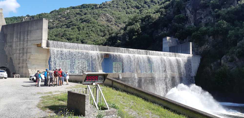 Marche citoyenne pour l'eau - 2023, barrage démodulateur